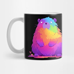 rainbow beaver Mug